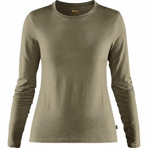 Fjallraven Abisko T-Shirt Light Olive Singapore For Women (SG-334040)